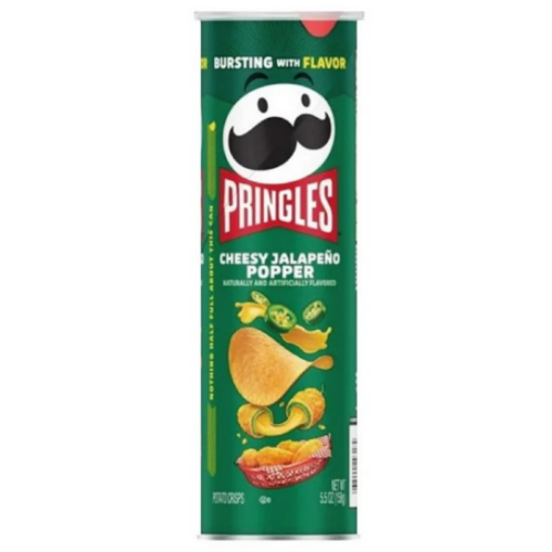 Pringles Cheesy Jalapeno Popper Usa 158g